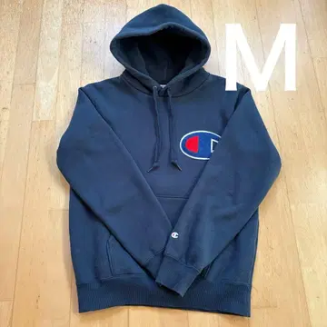 Champion 후드티 네이비 컬러 M