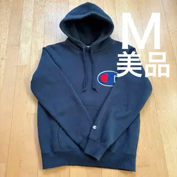 Champion 후드티 네이비 컬러 M