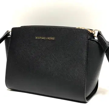 컨디션 최상 MICHEL KORS SELMA PVC 가죽 숄더백