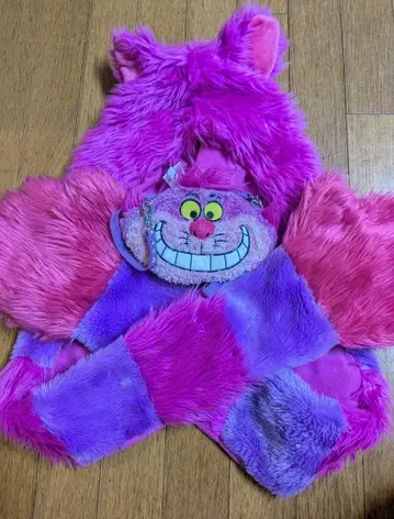 체셔 고양이 머플러 캡 파우치