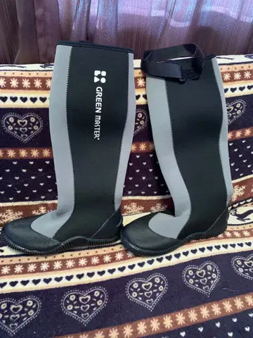 그린 마스터 장화 부츠 M 사이즈 그레이 미사용품!