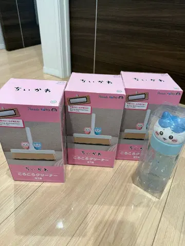 치이카와 (먼작귀) 마음 클리너 3개 세트 하치와레 마이 보틀 포함