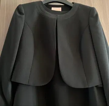 택 포함 새상품 관혼상제용 블랙 드레스 셋업