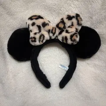 디즈니 머리띠 레오파드 무늬