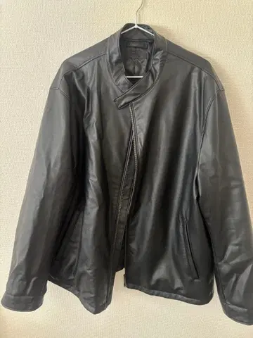 UNIQLO 유니클로 네오 가죽 싱글 라이더 자켓 4XL