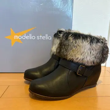 모데로 스텔라 modello stella 인힐 부츠 퍼 포함 24