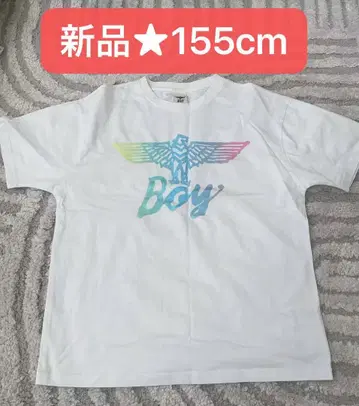 새상품 BOY T셔츠 155cm 화이트