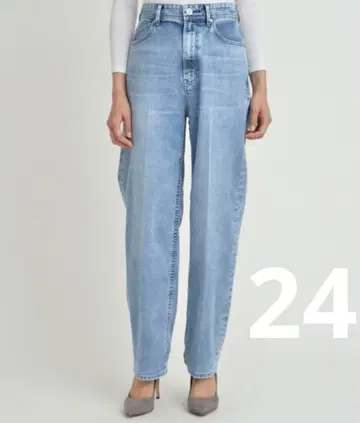 택 포함 미사용 새상품 YANUK 보이즈 스트레이트 LEA APS 24