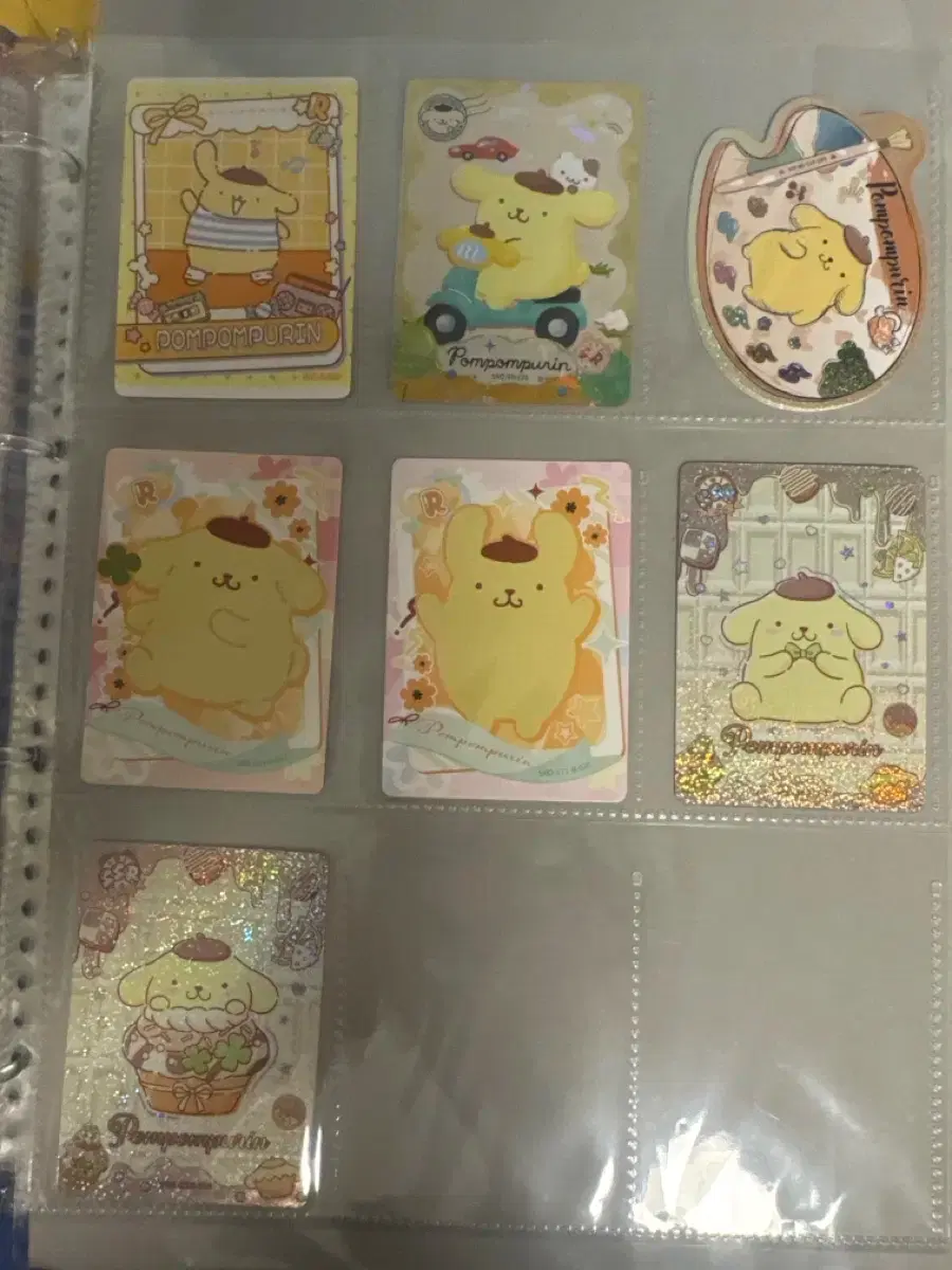 Pompompurin photocard set