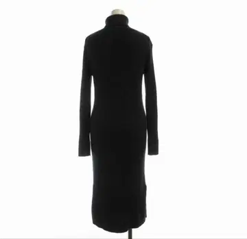 23구 터틀넥 리브 롱 원피스 38 M