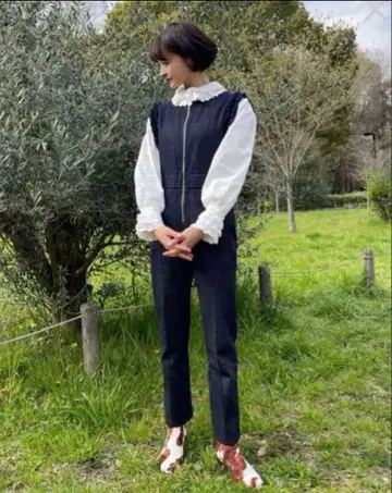 Bibiy MATHILDA DENIM ROMPERS