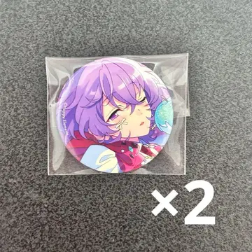 앙스타 유메 꽃무리 겨울눈 캔뱃지