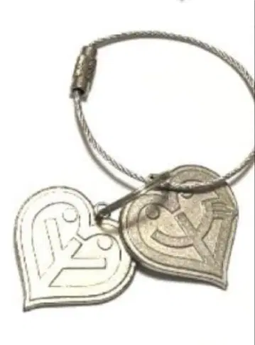 오카무라 야스유키 키링 피치 마크 2개