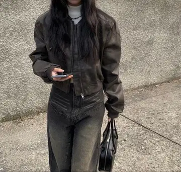 anyonemore 자켓 아우터 블루종