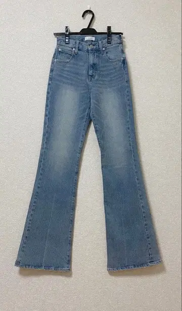 Darich 세미 플레어 데님 팬츠 블루 S