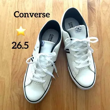 [컨버스] 화이트 스니커즈 로우컷 넥스타 120 OX 26.5