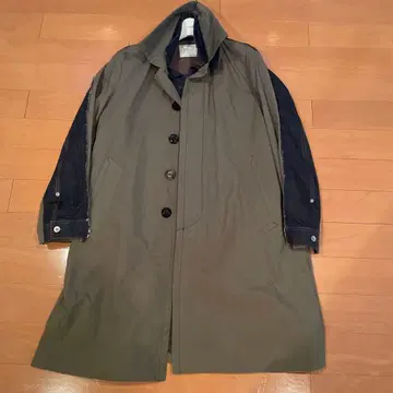 정가 169,400엔 sacai 데님 도킹 코트/사이즈 1
