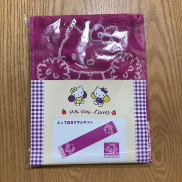 헬로키티 타월 Curves