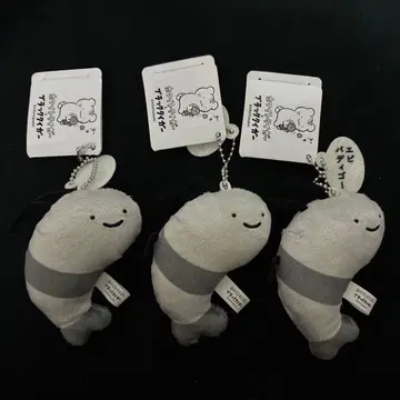 화이트 타이거와 블랙 타이거 대사 포함 봉제 인형 에브리바디 고 3종