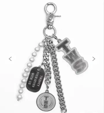 TWS 키링 펄 장식 WEGO