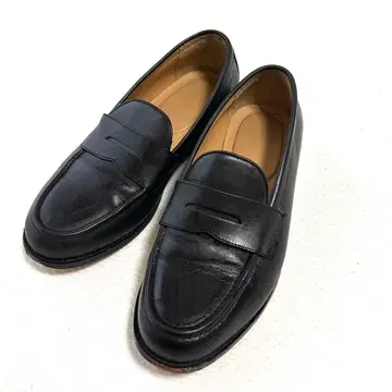 무인양품 코인 로퍼 비즈니스 슈즈 26cm 블랙