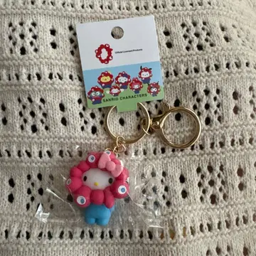 EXPO2025 만박 산리오 미야쿠미야쿠 콜라보 키링 헬로키티