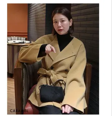 [ 미사용 새상품 ] 베이스먼트 온라인 노카라 2WAY 리버 미들 코트