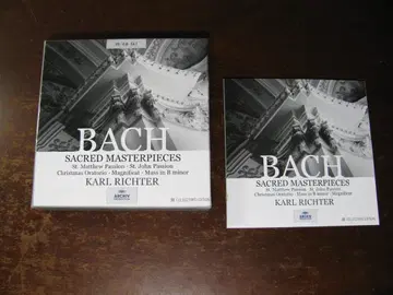 J.S. 바흐 마태수난곡 등 4작품 종교 작품집 10CD 새상품급 리히터