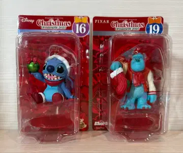 디즈니 제일복권 스티치&샐리 크리스마스 오너먼트 2025