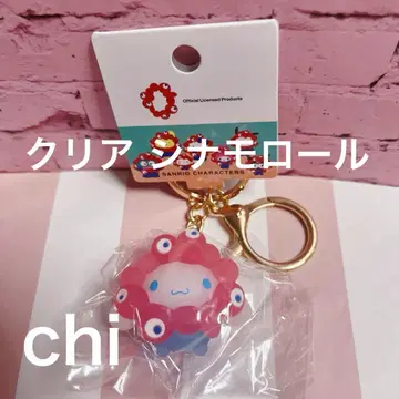 오사카 만박 산리오 나리키리 키링 클리어 시나몬