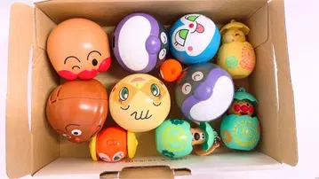 커다란 호빵맨 두근두근 알 손가락 인형 완구 세트