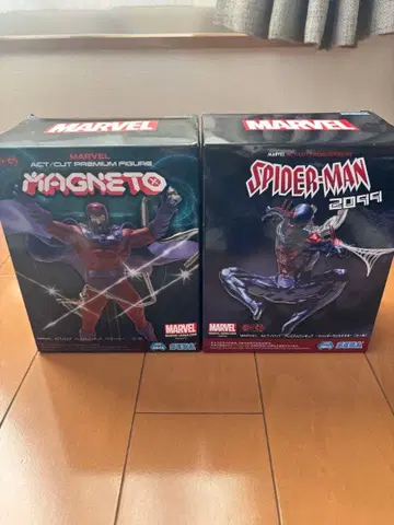 MARVEL 마그니토 스파이더맨 2099 피규어 세트