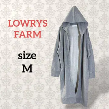 로리즈팜 [ M ] 롱 후디 후드티 가디건 캐주얼