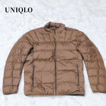 유니클로 울트라 라이트 다운 경량 브라운