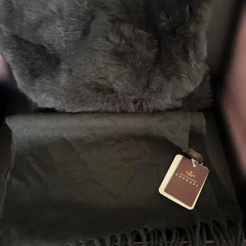 TOPKAPI 그레이 퍼 스타일 머플러