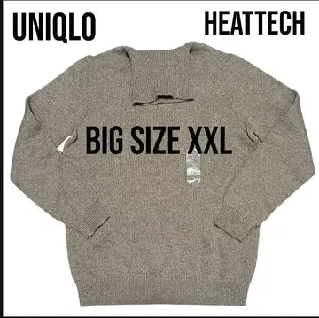 [새상품] 빅사이즈 XXL 유니클로 히트텍 터틀넥 브라운