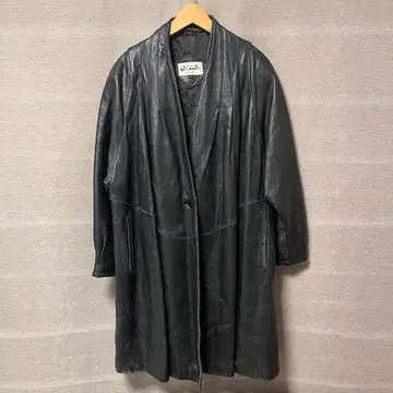 SANWA GINZA TOKYO 블랙 가죽 자켓 F 사이즈