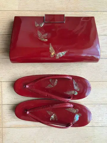 [ 조리 와 백 ] 나전풍 나비