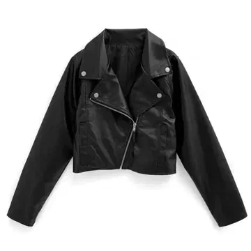 [ GRL ] 그레일 숏 기장 라이더 자켓 블랙 S 사이즈 kd92