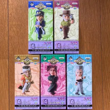 죠죠의 기묘한 모험 월드 컬렉터블 피규어 스타더스트 크루세이더즈