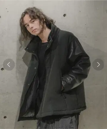 합성 가죽 스위치 블루종