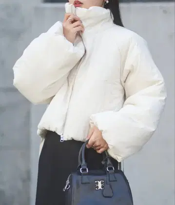 chico 충전솜 숏 자켓