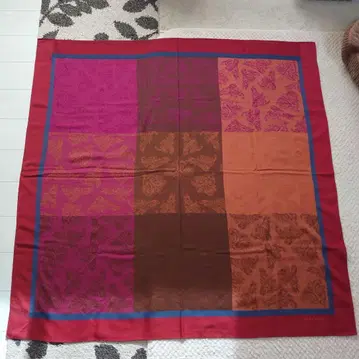 란셀 대형 스톨 울 100% 빈티지 란셀 문배트