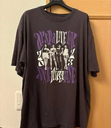 aespa LIVE TOUR 2023 티셔츠