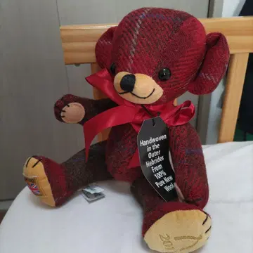Harris Tweed 테디베어 한정판 50개 AfternoonTea