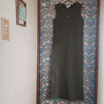 tina junon 카키 롱 니트 원피스