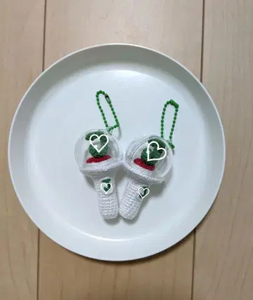 초대 J폰 아미구루미 미니 응원봉 키링 새상품