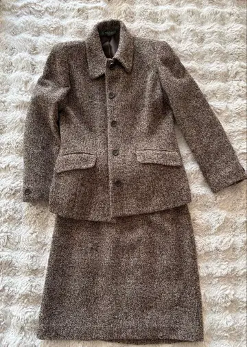 브라운 계열 스커트 셋업 9호