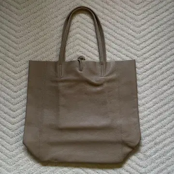 [ andrea cardone ] 가죽 토트백 베이지