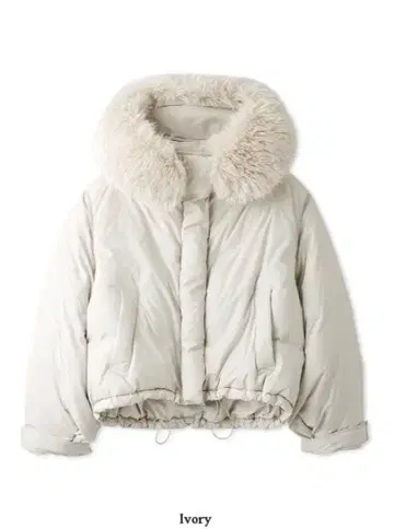 SNIDEL 니시카와 후드 퍼 숏 다운